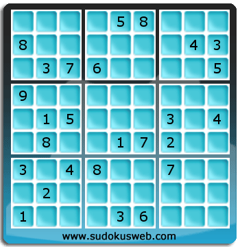 Sudoku von Fachmännischer höhe