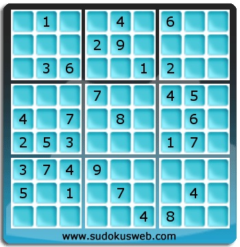 Sudoku von mittelmässiger höhe