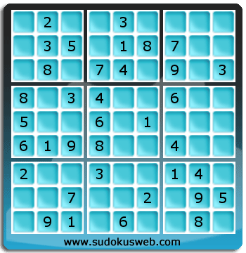 Nivel Facil de Sudoku