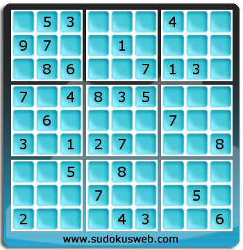 Sudoku von mittelmässiger höhe