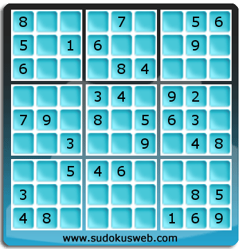 Sudoku de Niveau Facile Sudoku de Niveau Facile