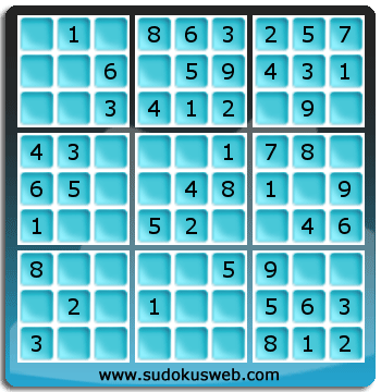 Nivel Muito Facil de Sudoku Nivel Muito Facil de Sudoku