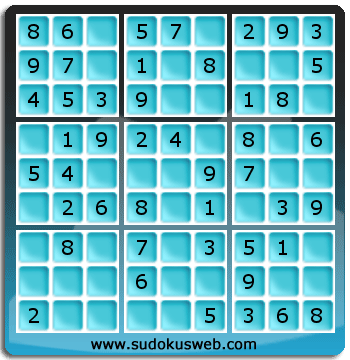 Sudoku von sehr einfacher höhe