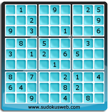 Sudoku von mittelmässiger höhe