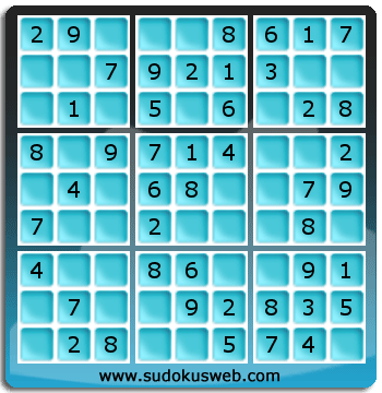 Sudoku de Nivel Muy Fácil