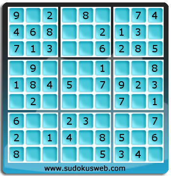 Sudoku von sehr einfacher höhe