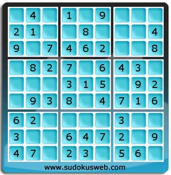 Sudoku de Niveau Très Facile