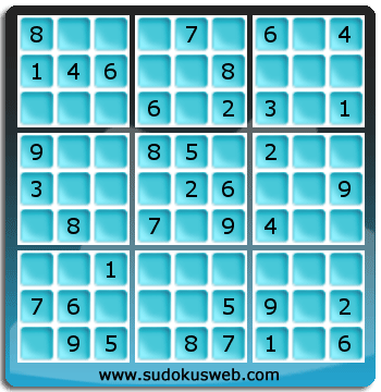 Sudoku von einfacher höhe Sudoku von einfacher höhe
