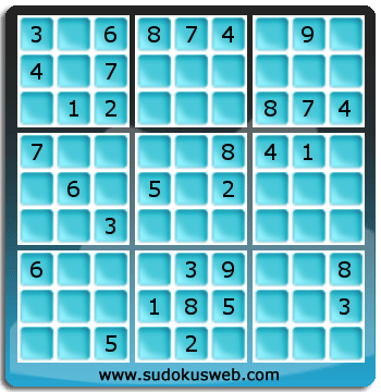 Sudoku von mittelmässiger höhe Sudoku von mittelmässiger höhe