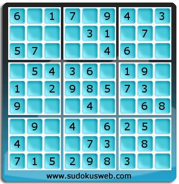 Sudoku von sehr einfacher höhe