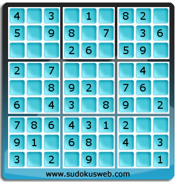 Sudoku von sehr einfacher höhe