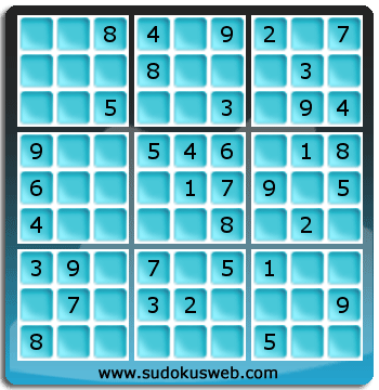 Sudoku de Niveau Facile Sudoku de Niveau Facile