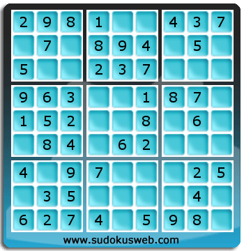 Nivel Muito Facil de Sudoku