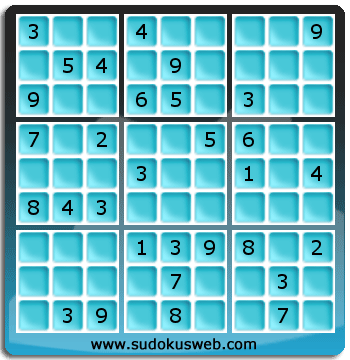 Sudoku von mittelmässiger höhe Sudoku von mittelmässiger höhe