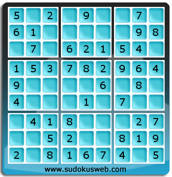 Sudoku de Nivel Muy Fácil Sudoku de Nivel Muy Fácil