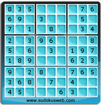 Sudoku de Nivell Molt Fàcil