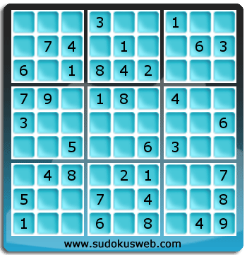 Sudoku von einfacher höhe