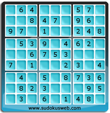 Sudoku von sehr einfacher höhe