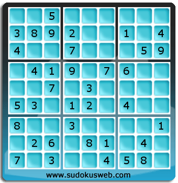 Sudoku von einfacher höhe