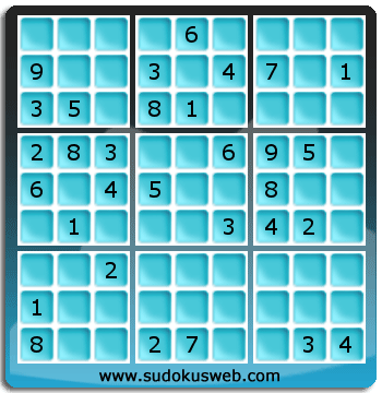 Sudoku von mittelmässiger höhe