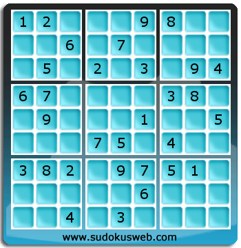 Sudoku de Niveau Moyen Sudoku de Niveau Moyen