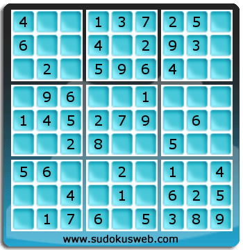 Sudoku von sehr einfacher höhe