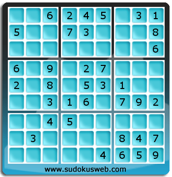 Sudoku von einfacher höhe