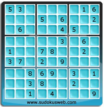 Sudoku von mittelmässiger höhe