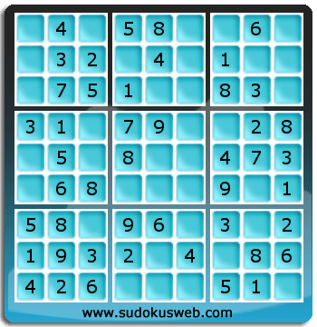 Sudoku de Nivel Muy Fácil Sudoku de Nivel Muy Fácil