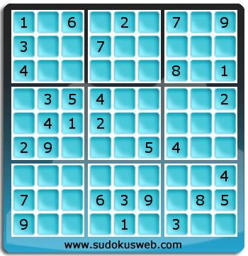 Sudoku von mittelmässiger höhe