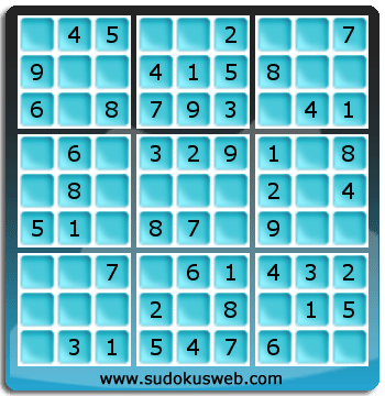 Sudoku von sehr einfacher höhe