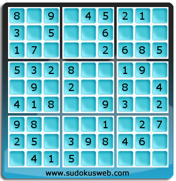 Nivel Muito Facil de Sudoku