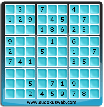 Sudoku von einfacher höhe Sudoku von einfacher höhe