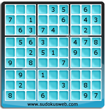 Sudoku von einfacher höhe