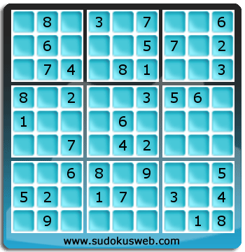 Sudoku von einfacher höhe Sudoku von einfacher höhe