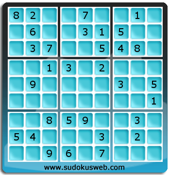 Sudoku von mittelmässiger höhe Sudoku von mittelmässiger höhe