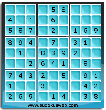 Sudoku von sehr einfacher höhe Sudoku von sehr einfacher höhe