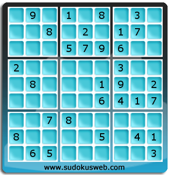 Sudoku von mittelmässiger höhe Sudoku von mittelmässiger höhe