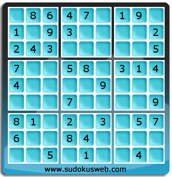 Sudoku von einfacher höhe Sudoku von einfacher höhe
