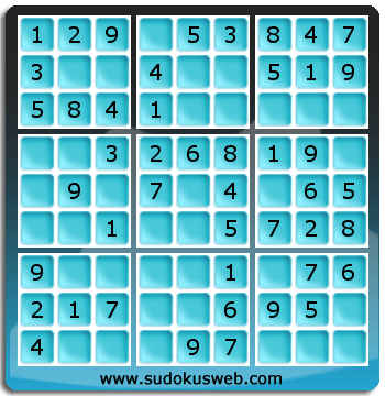 Sudoku de Niveau Très Facile