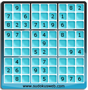 Sudoku de Niveau Facile Sudoku de Niveau Facile