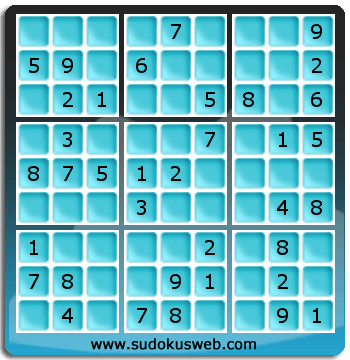 Sudoku de Nivel Fácil Sudoku de Nivel Fácil
