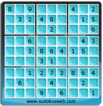 Sudoku de Niveau Facile Sudoku de Niveau Facile