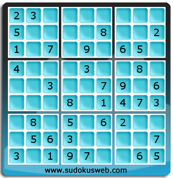 Sudoku de Niveau Facile Sudoku de Niveau Facile
