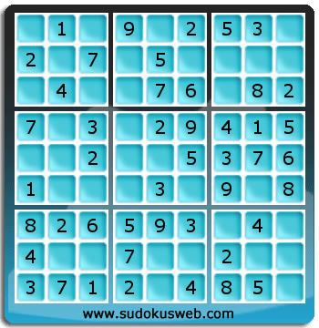 Sudoku de Nivel Muy Fácil