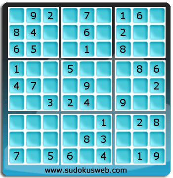 Sudoku von einfacher höhe