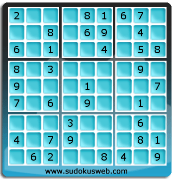 Nivel Facil de Sudoku