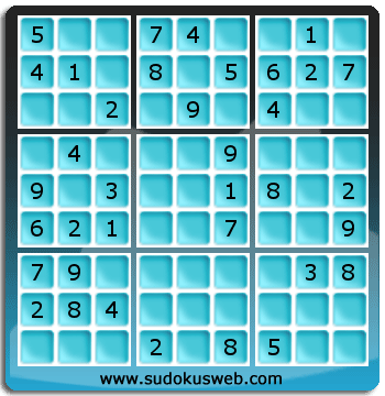 Sudoku de Niveau Facile Sudoku de Niveau Facile