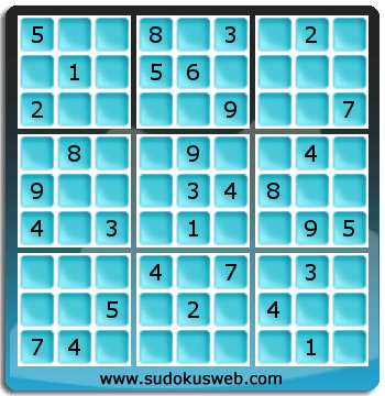 Sudoku von mittelmässiger höhe Sudoku von mittelmässiger höhe