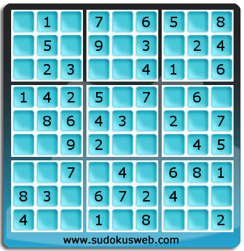 Sudoku von sehr einfacher höhe